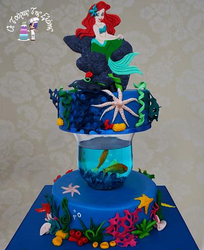 Ariel - Cake by Moustoula Eleni (Alchemists of cakes)