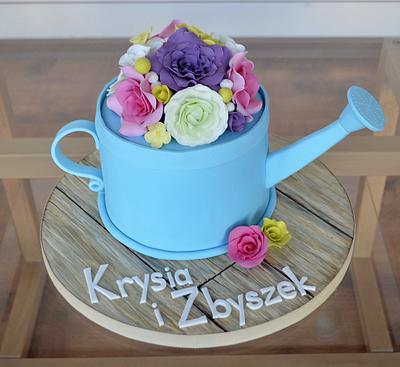 Watering Can - Cake by Crumb Avenue