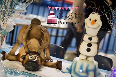 {Lochy's Frozen Cake} - Cake by Chic Cake Boutique