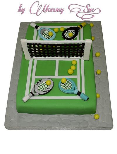 Tennis Themed Cake - Cake by Mommy Sue
