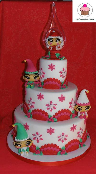 Santa Klaus' helpers - Cake by Le Cupcakes della Marina