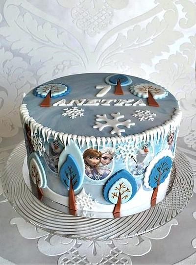 Frozen  - Cake by Frufi