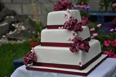 Wedding - Cake by Agnieszka
