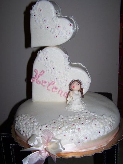 romantic hearts - Cake by Antonella