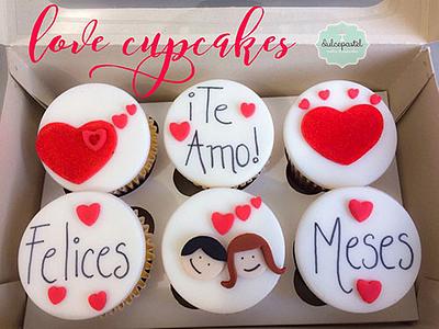 Cupcakes Celebración Medellín - Cake by Dulcepastel.com