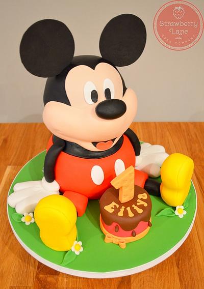 Mickey Mouse - Cake by Strawberry Lane Cake Company