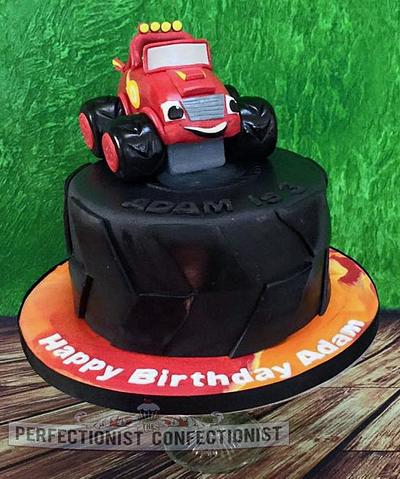 Adam - Blaze and the Monster Machines Birthday Cake - Cake by Niamh Geraghty, Perfectionist Confectionist