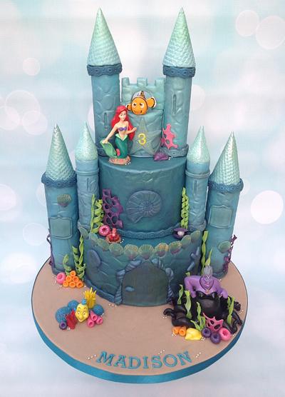 Under the Sea - Princes Castle Cake - Cake by The Crafty Kitchen - Sarah Garland