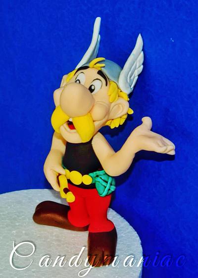 Asterix cake topper - Cake by Mania M. - CandymaniaC