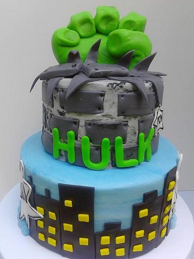 Hulk - Cake by K Blake Jordan