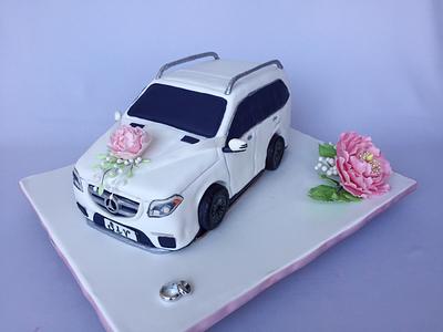 Mercedes wedding cake - Cake by Layla A