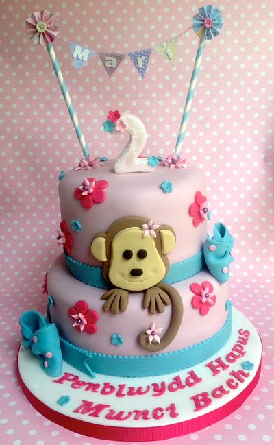 Cheeky Monkey  - Cake by Alison's Bespoke Cakes