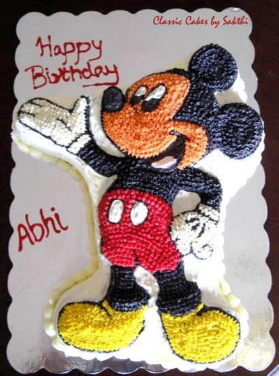 Mickey mouse cake - Cake by Classic Cakes by Sakthi