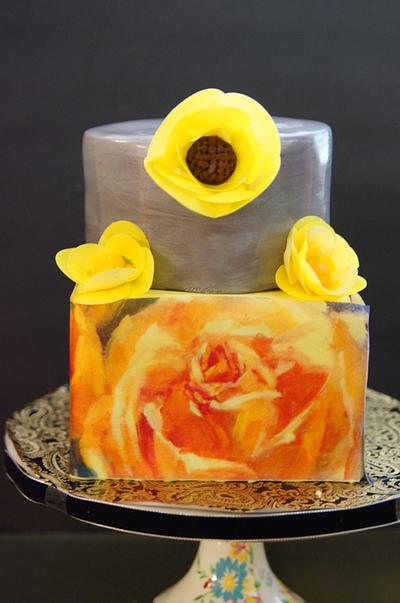 Wafer paper cake decoration - Cake by Friesty