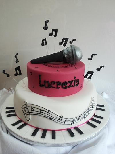 music!! - Cake by Simona