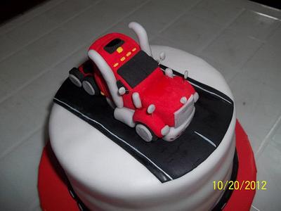 Trucker Cake - Cake by N&N Cakes (Rodette De La O)