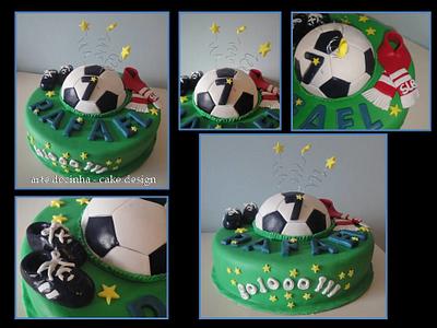 Futebol.   - Cake by Arte docinha - cake design 