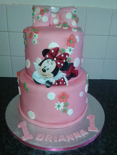 minnie mouse x - Cake by milly2306