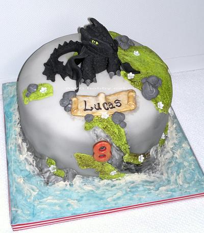 How to train your Dragon for Lucas - Cake by AWG Hobby Cakes