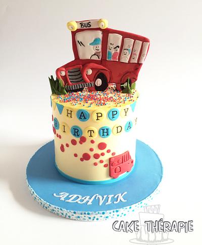 When the wheels on the bus go ..... - Cake by Caketherapie