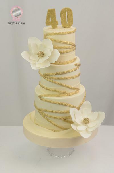 40th Birthday Cake - Cake by Sugarpixy