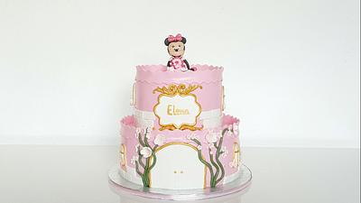 Minnie mouse castle cake - Cake by Josipa Bosnjak
