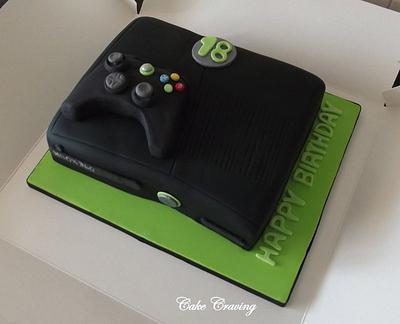 xbox 360 cake - Cake by Hayley