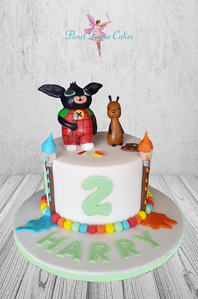 Bing Bunny!! - Cake by Lisa-Marie Gosling