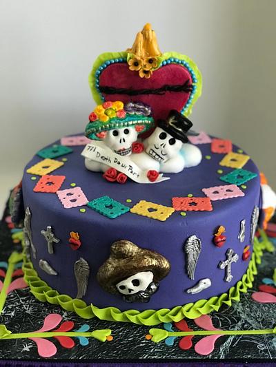 My collaboration for Skull Bakers 2017 - Cake by Millie