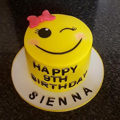 Happy birthday Sienna - Cake by The Custom Piece of Cake