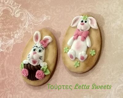 Easter cookies  - Cake by Nikoletta Giourga