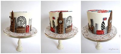 London Calling  - Cake by Firefly India by Pavani Kaur