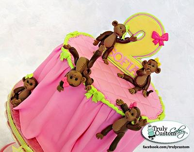 5 little monkeys - Cake by TrulyCustom