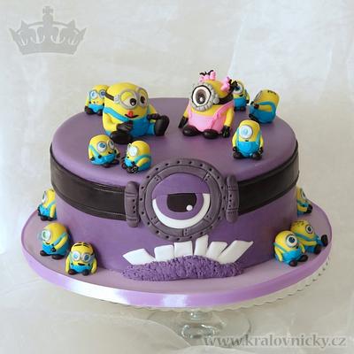 Minions for Twins - Cake by Eva Kralova
