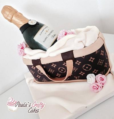  Louis Vuitton cake - Cake by PaulasCraftyCakes