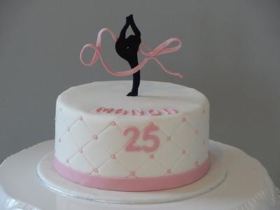 Gymnastics www  - Cake by Nans Bakery 