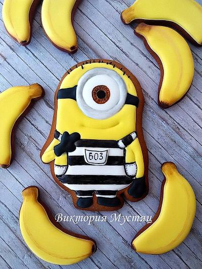 Minion and bananas - Cake by Victoria