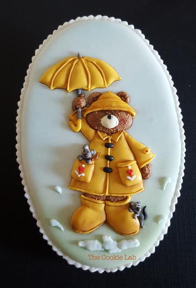 Friends are like "Umbrellas" on a rainy day! - Cake by The Cookie Lab  by Marta Torres