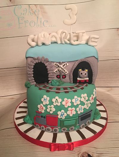 Train Cake - Cake by CakeFrolic