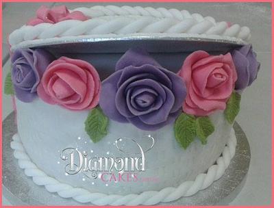 Floral Basket Cake - Cake by DiamondCakesCarlow