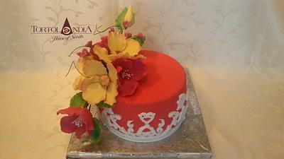 Spring flowers cake - Cake by Tortolandia