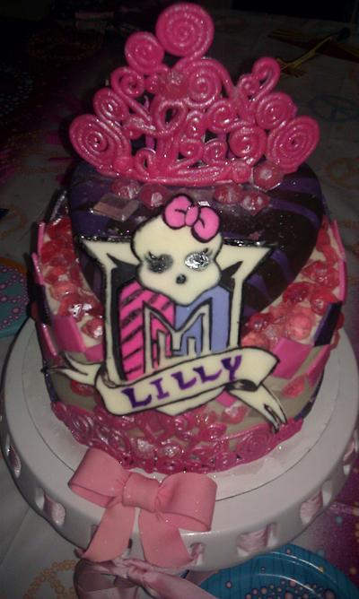 Monster High Birthday Cake - Cake by Bee Dazzled Cakes