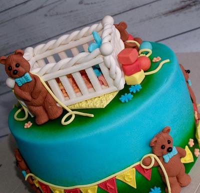 Cradle cake - Cake by Cake Garden 