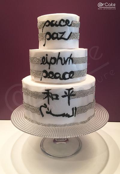peace cake - Cake by maria antonietta motta - arcake -