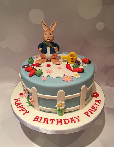 Peter Rabbit Birthday Cake - Cake by Kelly kusel