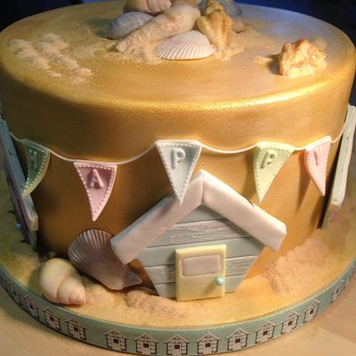 Seaside Birthday - Cake by Cooky's Cakery 