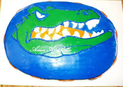 Florida Gator's Cake - Cake by Amor Al Dolce