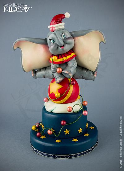 Christmas Dumbo! - Cake by  Le delizie di Kicca