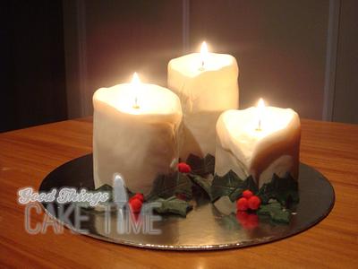 Candle Cake - Cake by Good Things Cake Time