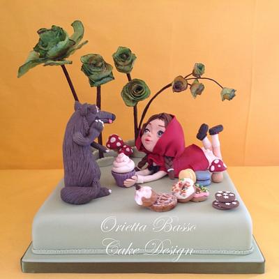 Little red riding hood - Cake by Orietta Basso